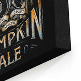 Skellington's Pumpkin Ale - Canvas Print