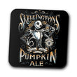 Skellington's Pumpkin Ale - Coasters