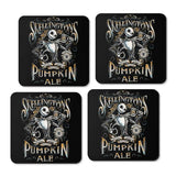 Skellington's Pumpkin Ale - Coasters