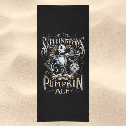 Skellington's Pumpkin Ale - Towel