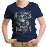 Skellington's Pumpkin Ale - Youth Apparel