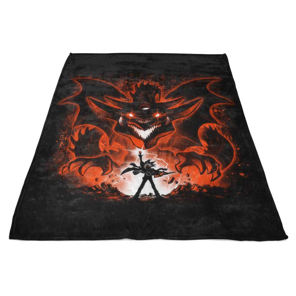 Sky Dragon - Fleece Blanket