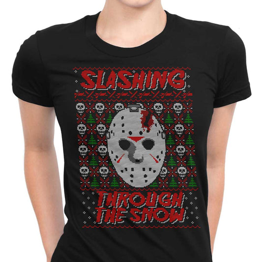 Slashing Through the Snow - Women's Apparel