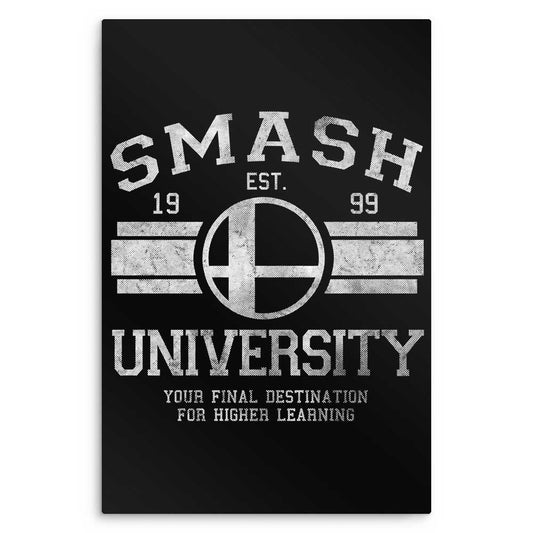 Smash University - Metal Print