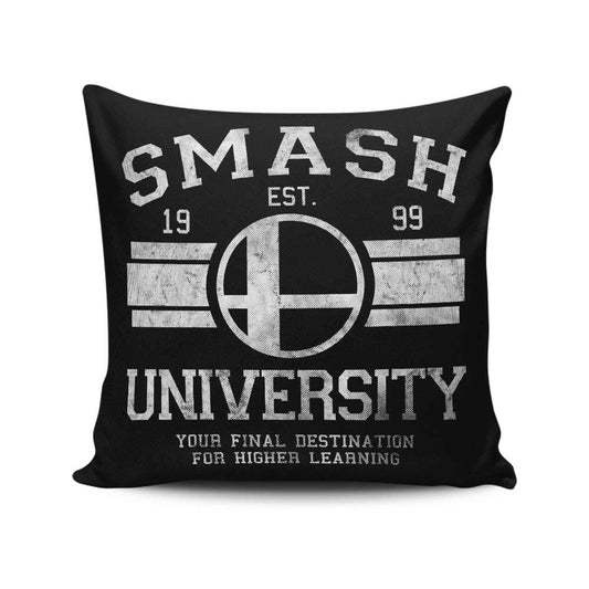 Smash University - Throw Pillow