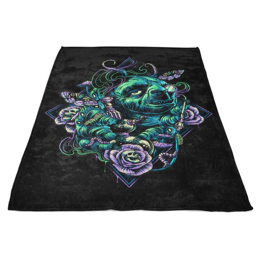 Smoking Diamond - Fleece Blanket