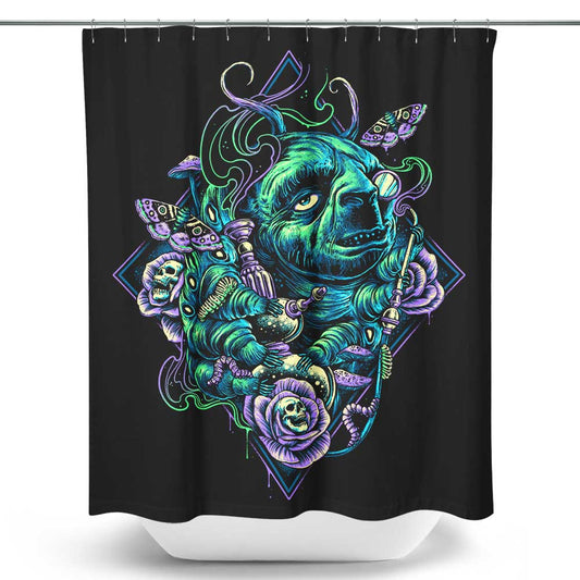 Smoking Diamond - Shower Curtain