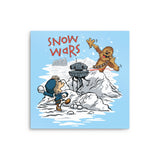 Snow Wars - Metal Print