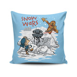 Snow Wars - Throw Pillow