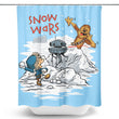 Snow Wars - Shower Curtain