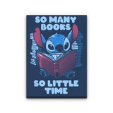 So Many Books - Canvas Print