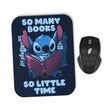 So Many Books - Mousepad