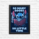 So Many Books - Posters & Prints