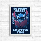 So Many Books - Posters & Prints