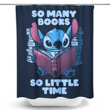 So Many Books - Shower Curtain