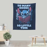 So Many Books - Wall Tapestry