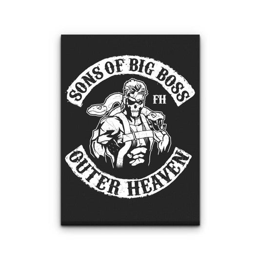 Sons of Big Boss - Canvas Print