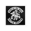 Sons of Big Boss - Metal Print