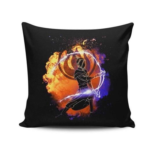 Soul of Fire Princess - Throw Pillow