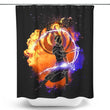 Soul of Fire Princess - Shower Curtain