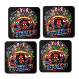 Spidey Pilgrim - Coasters