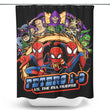 Spidey Pilgrim - Shower Curtain