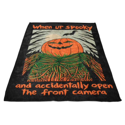 Spooky Selfie - Fleece Blanket