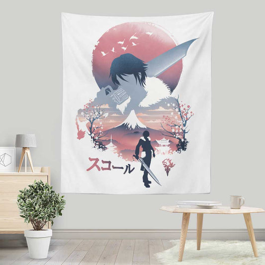 Squall Ukiyo-e - Wall Tapestry