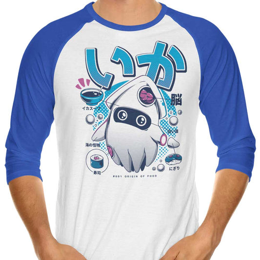 Squid Food - 3/4 Sleeve Raglan T-Shirt