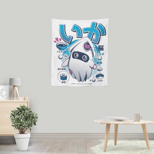 Squid Food - Wall Tapestry