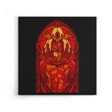 Stained Glass Vengeance - Canvas Print