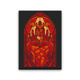 Stained Glass Vengeance - Canvas Print