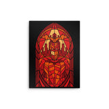 Stained Glass Vengeance - Metal Print