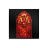 Stained Glass Vengeance - Metal Print