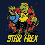 Star T-Rex - Metal Print