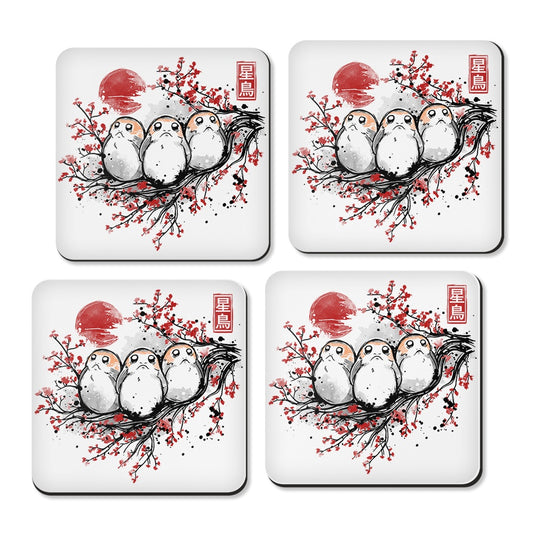 Starbird Porg - Coasters