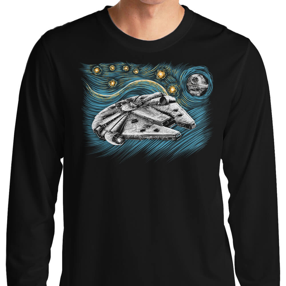 Starry Falcon - Long Sleeve T-Shirt