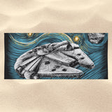 Starry Falcon - Towel