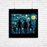 Starry Galaxy - Poster