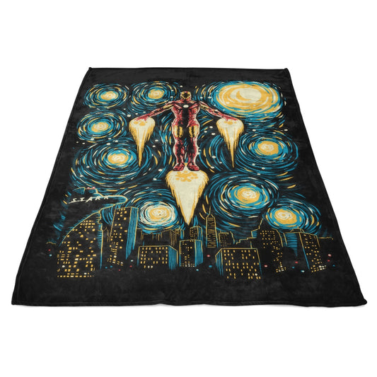 Starry Iron - Fleece Blanket