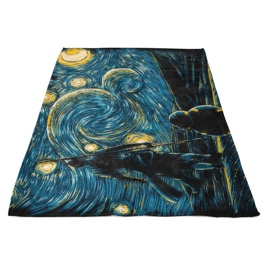 Starry Jakku - Fleece Blanket