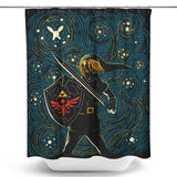 Starry Legend - Shower Curtain