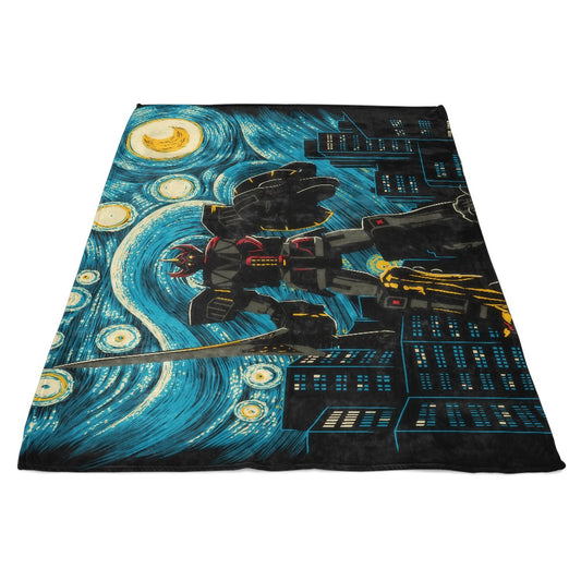 Starry Megazord - Fleece Blanket