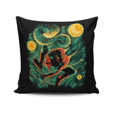 Starry Parker - Throw Pillow