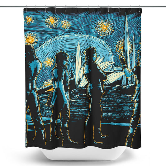 Starry Road Trip - Shower Curtain