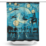 Starry Scarif - Shower Curtain