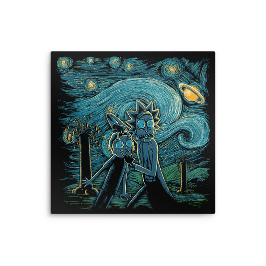 Starry Science - Metal Print