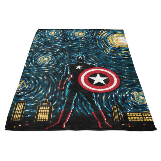 Starry Soldier - Fleece Blanket