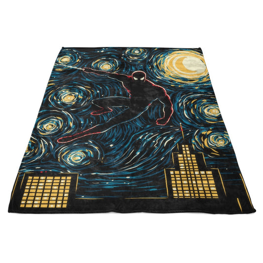 Starry Spider - Fleece Blanket