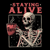 Staying Alive - Metal Print